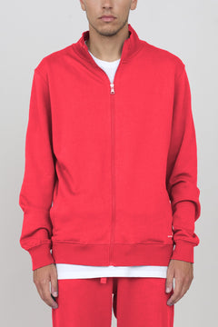 Men's Sweatshirt With A Zipper Blue