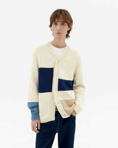 Nico Knitted Cardigan Ecru White