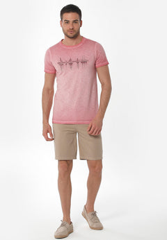 Heren Five-pocket Short Beige