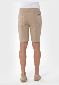 Heren Five-pocket Short Beige