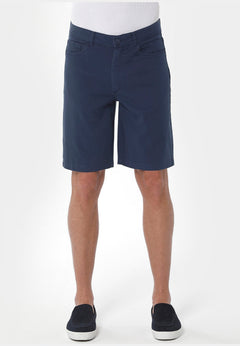 Heren Five-pocket Short Marineblauw