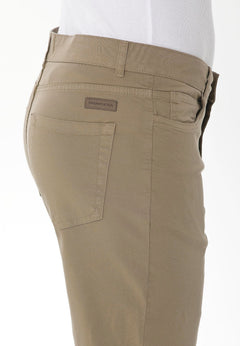 Heren Five-pocket Short Olijf