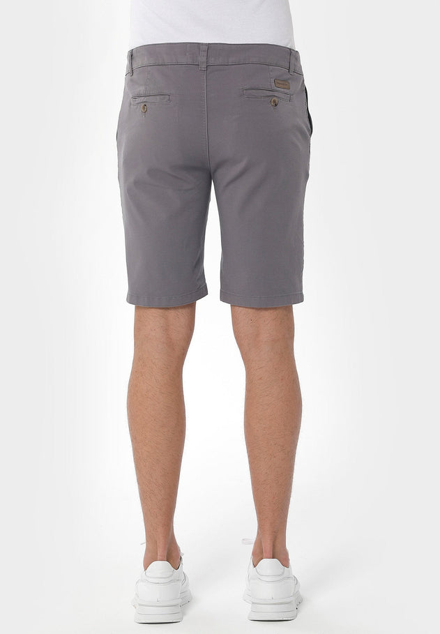 Heren Slim Chino short Shadow