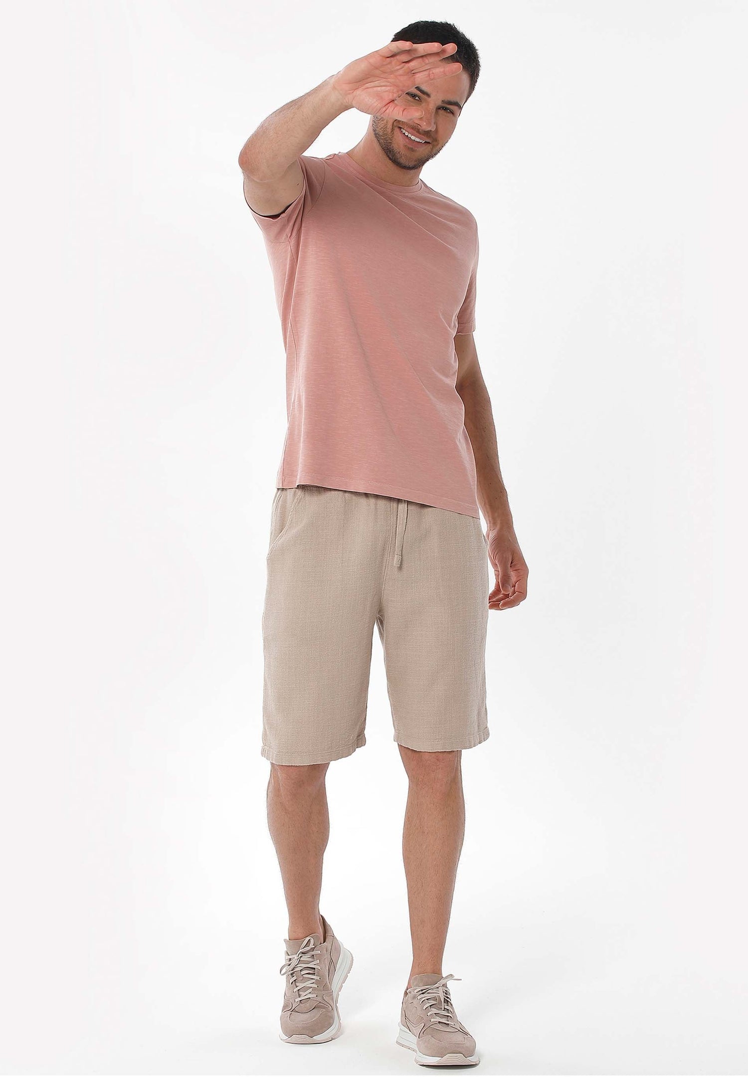 Men's Casual Shorts Beige