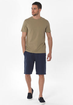 Heren Casual Short Marineblauw