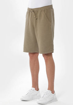 Heren Casual Short Olive Green