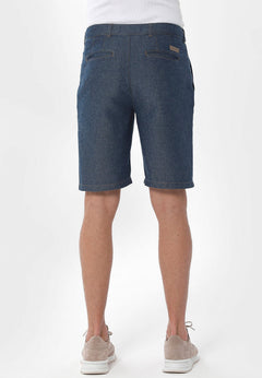 Heren Hennepmix Denim short Save Blue