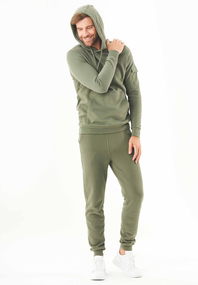 Heren Soft Touch Hoodie Middenolijf