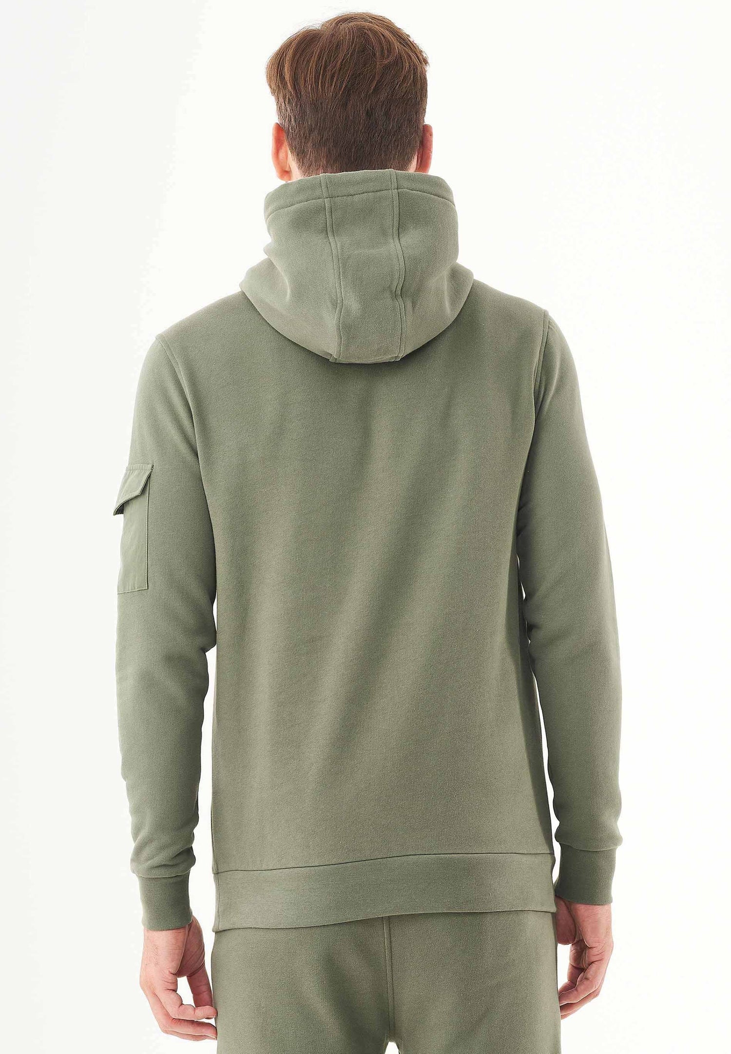 Heren Soft Touch Hoodie Middenolijf