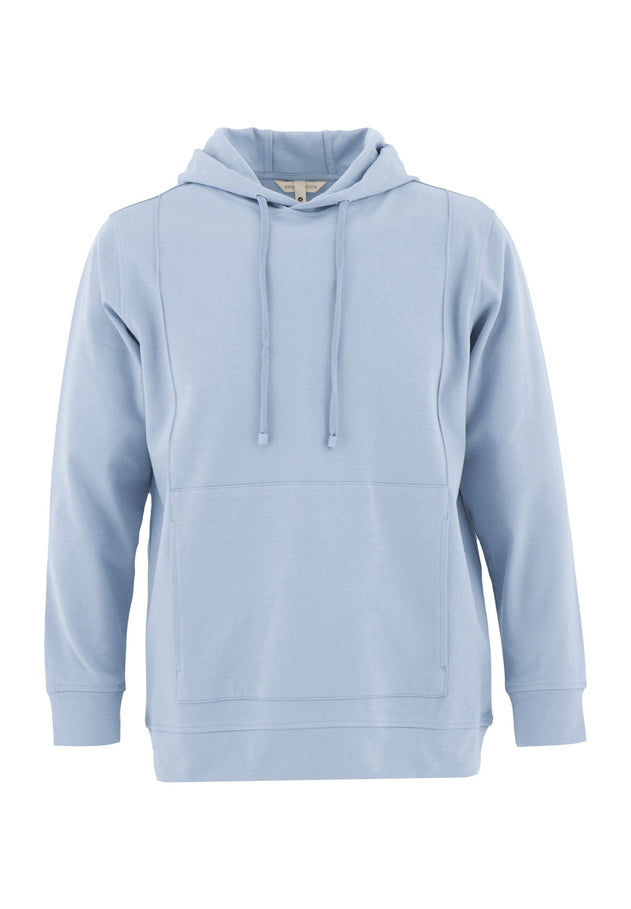 Heren Piqué Hoodie IJsblauw