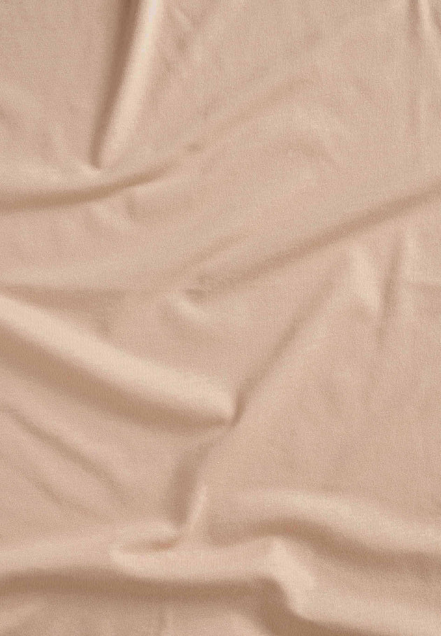 Heren Modalmix Kleinbus T-shirt Soft Beige