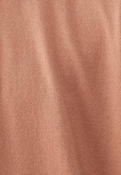 Heren Gebreid Poloshirt Tan