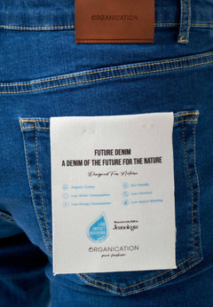 Men's Organic Cotton Jeans Medium Blue