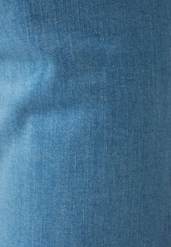Heren Denim Bermudashort Lichtblauw