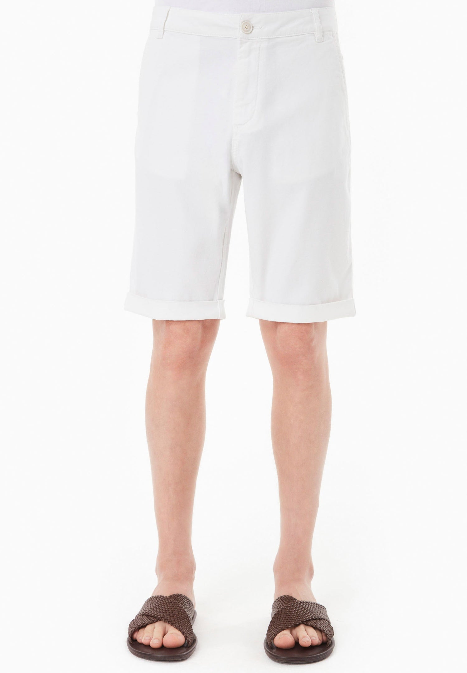 Heren Regular fit Short Wit