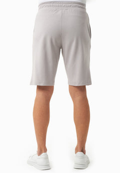 Heren Modalmix Sweatshort Lichtgrijs