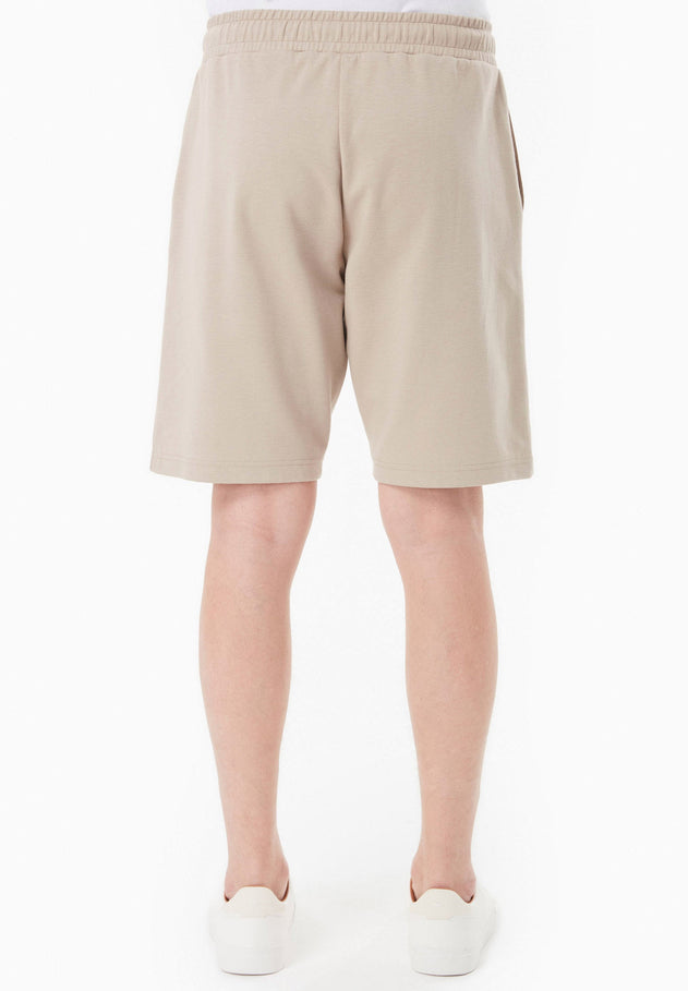 Heren Modalmix Sweatshort Zand