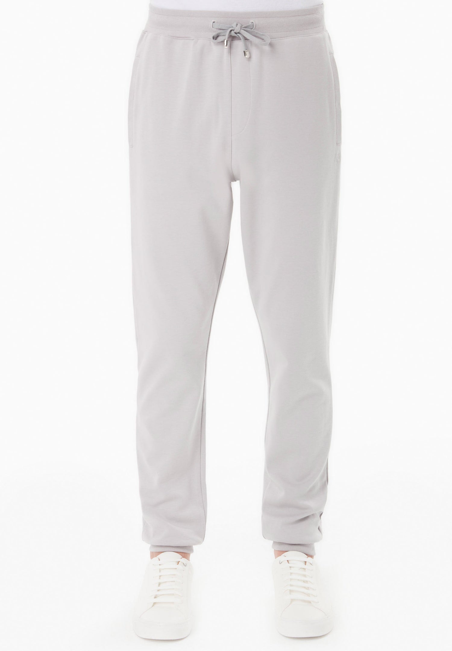 Heren Modalmix Joggingbroek Lichtgrijs