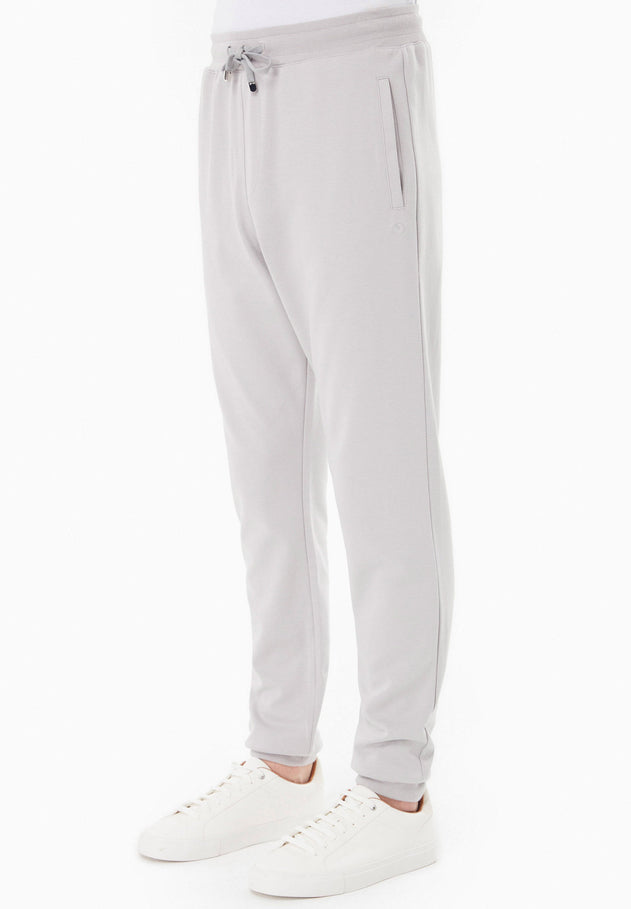 Heren Modalmix Joggingbroek Lichtgrijs