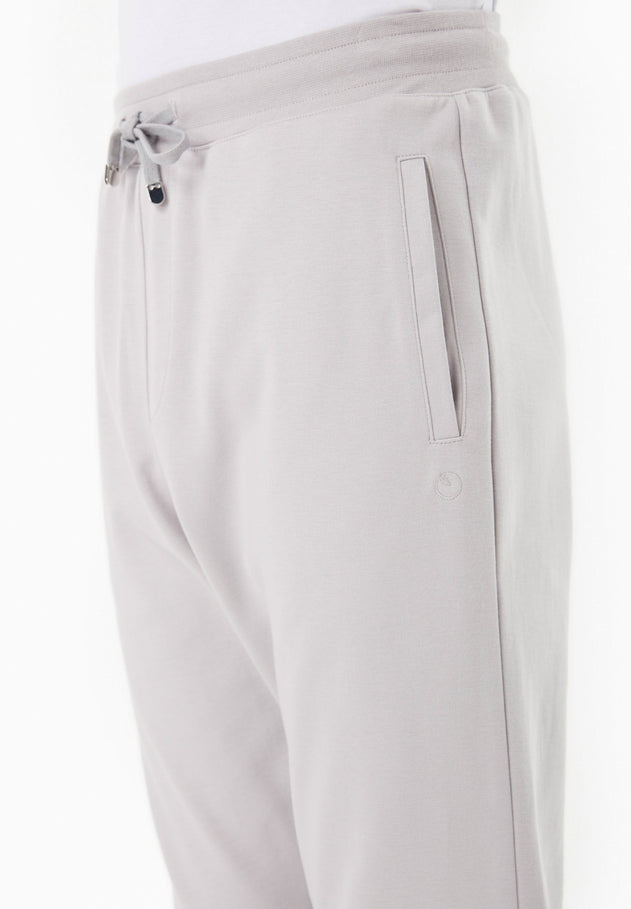 Heren Modalmix Joggingbroek Lichtgrijs