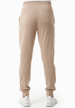 Heren Modalmix Joggingbroek Zand