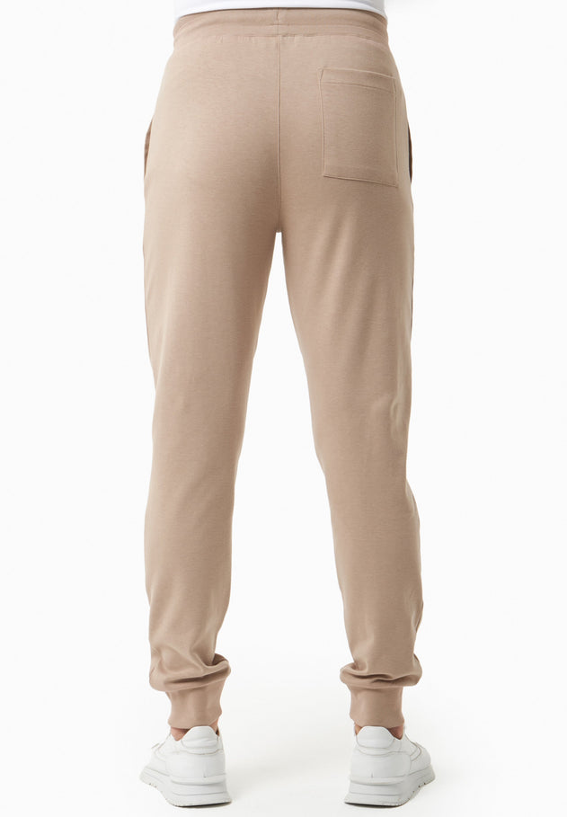 Heren Modalmix Joggingbroek Zand