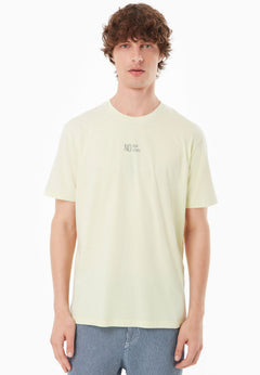 Heren No Risk T-shirt Lime Green