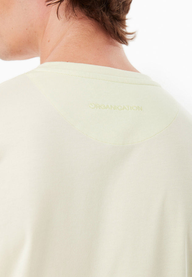 Heren No Risk T-shirt Lime Green