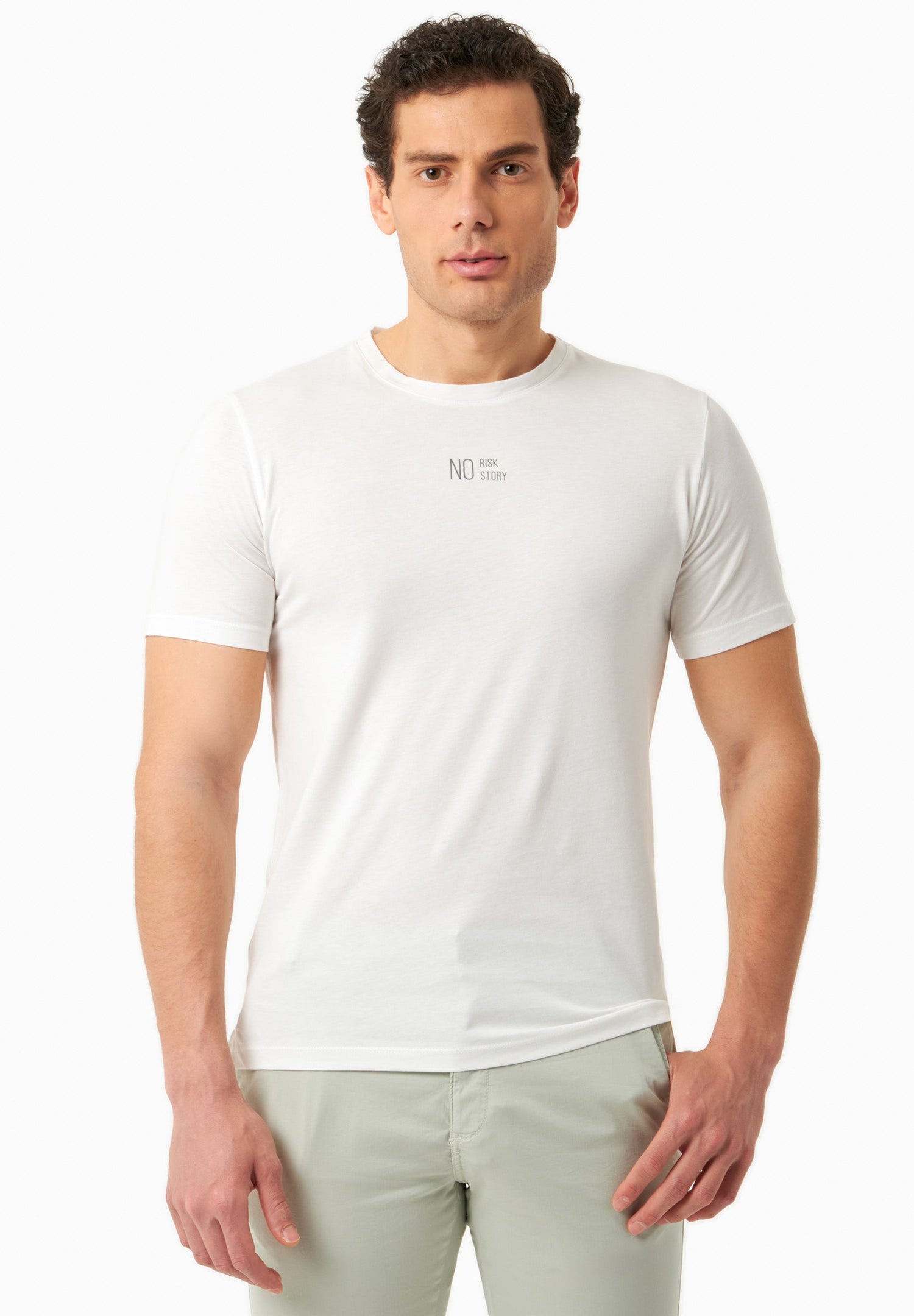 Men's No Risk Modal Blend T-Shirt Off White