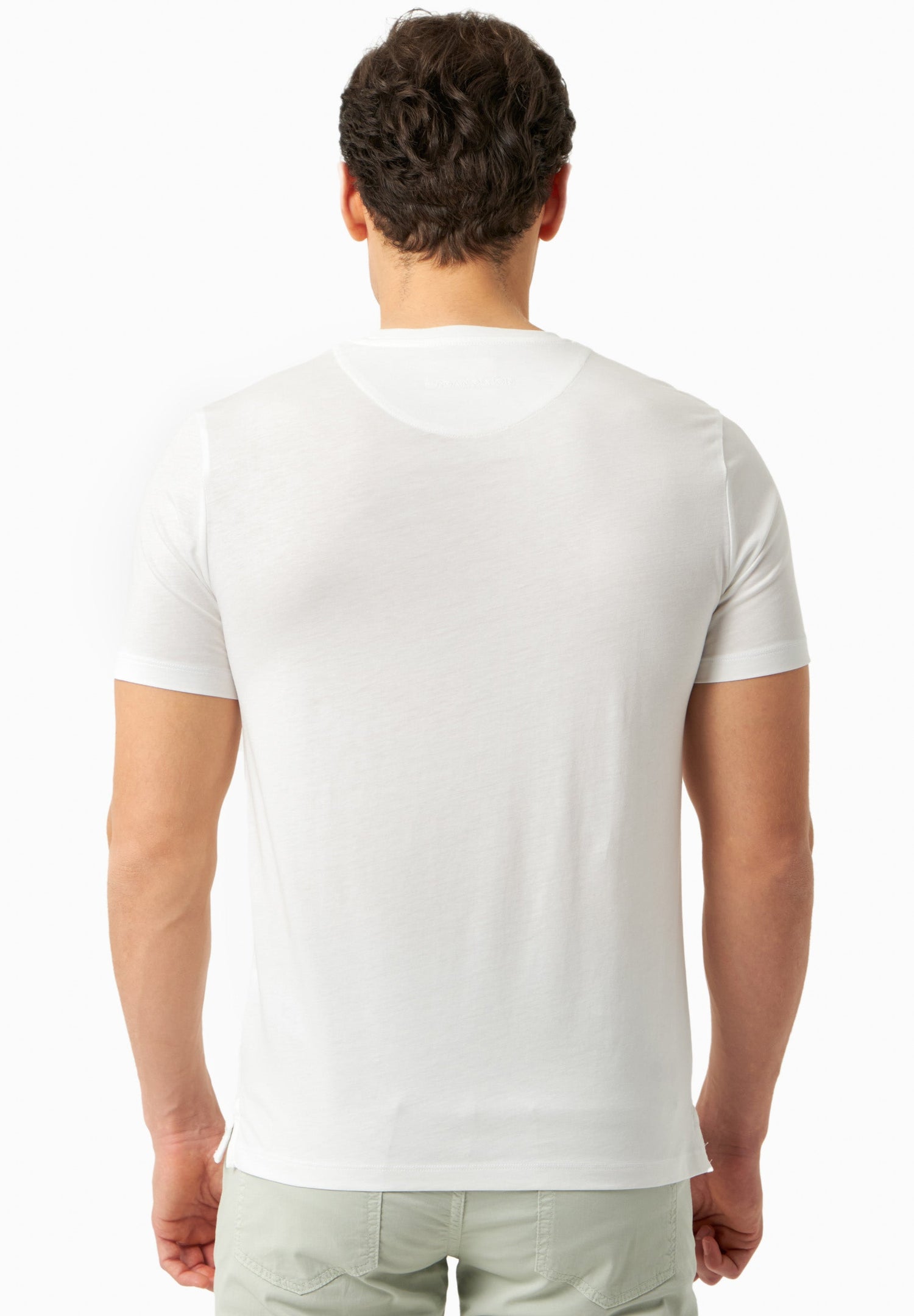 Heren Modalmix Purpose T-shirt Gebroken wit