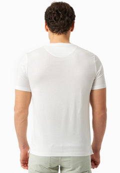 Heren Modalmix Purpose T-shirt Gebroken wit
