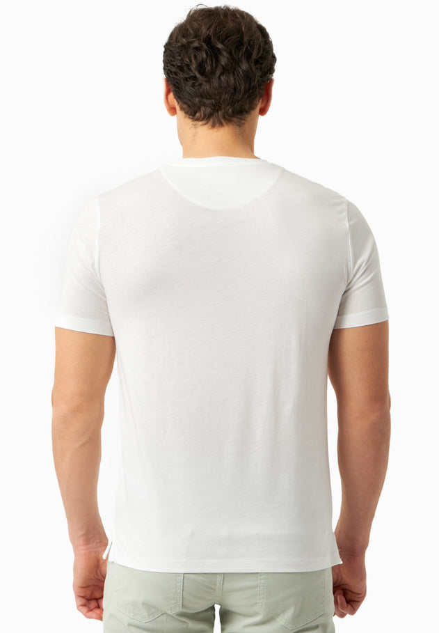 Heren Modalmix Purpose T-shirt Gebroken wit