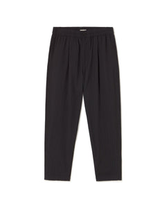 Luc Pants Seersucker Black
