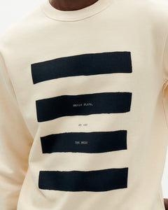 Hello Beach Sweatshirt Ivory