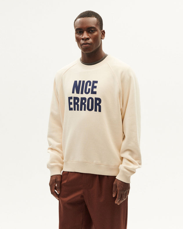 Nice Error Pepe Sweatshirt White