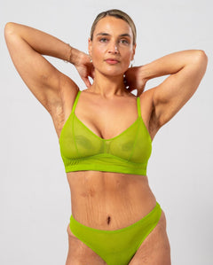 Mesh Balconette Matcha