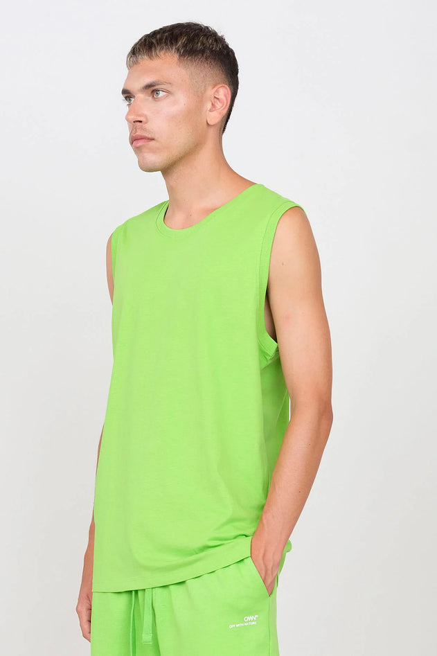 Men's Tank Top Apple Green