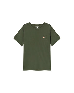 T-Shirt Back Coral Sun Green