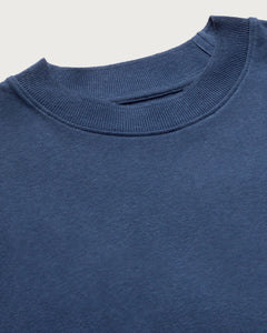 Roy Thick Hemp T-Shirt Blue