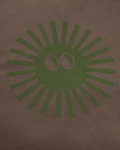 Men's Sun Aaron T-Shirt Green Back Face Grey