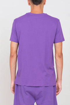 Logo Crewneck T-Shirt Violet