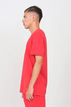 Men's V-Neck T-Shirt Red