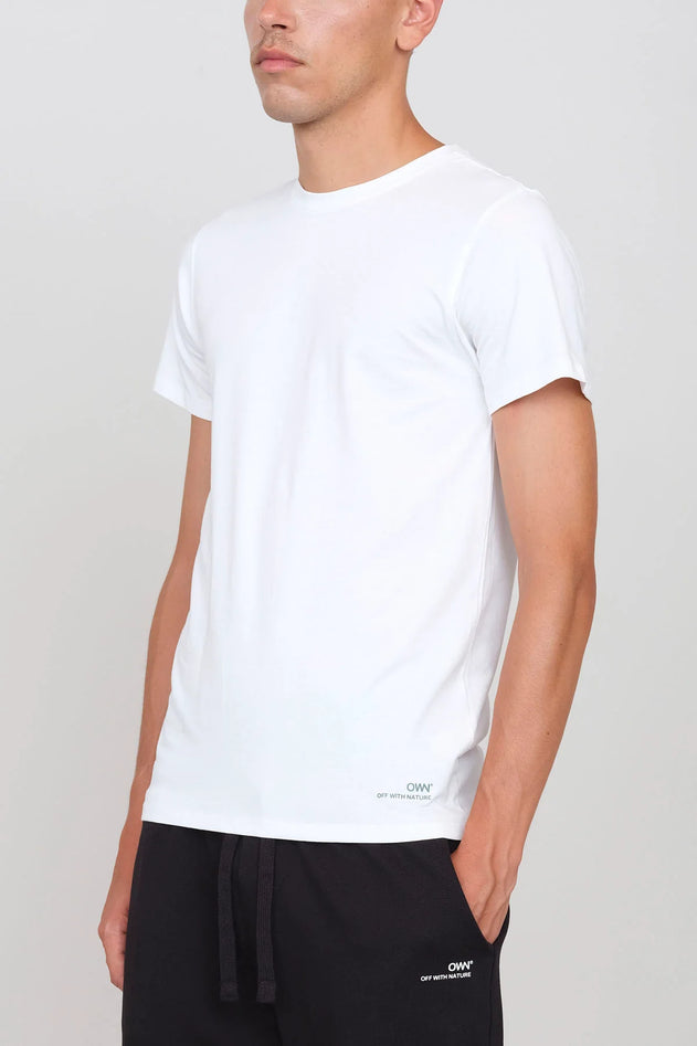 Men's Crewneck Stretch T-Shirt White