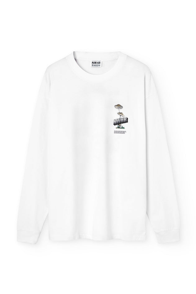 Fungi Long sleeve T-Shirt White