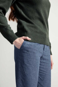 Ada Cashmere Sweater Green