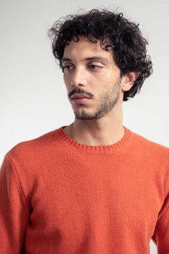 Romeo Cashmere Sweater Orange