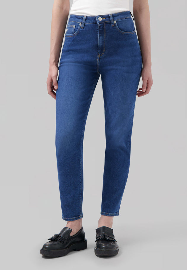 Mams High Tapered Jeans Stone Indigo