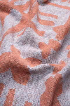 Creek Recycled Cotton Cape Orange-Grey