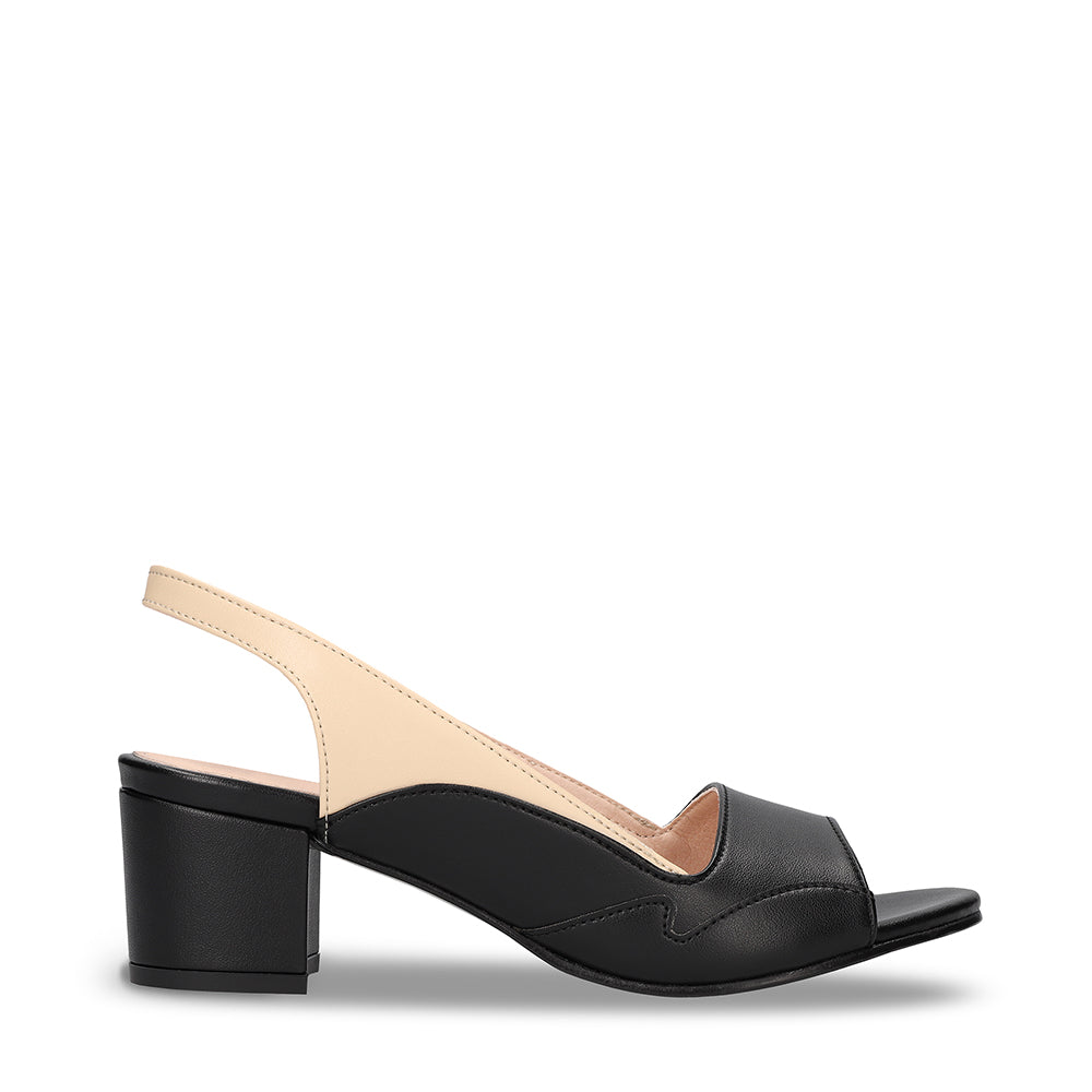 Mara Sandal Heels Schoenen Zwart