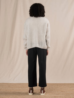 Martta Mohair Sweater Marble Grey